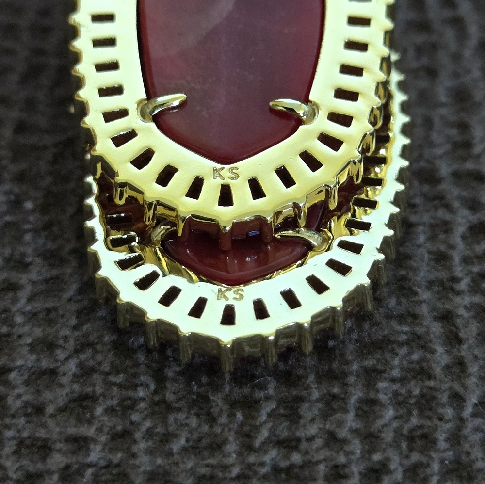 Kendra Scott "Baguette Elle" Drop⬇️ Earrings - Picture 10 of 16